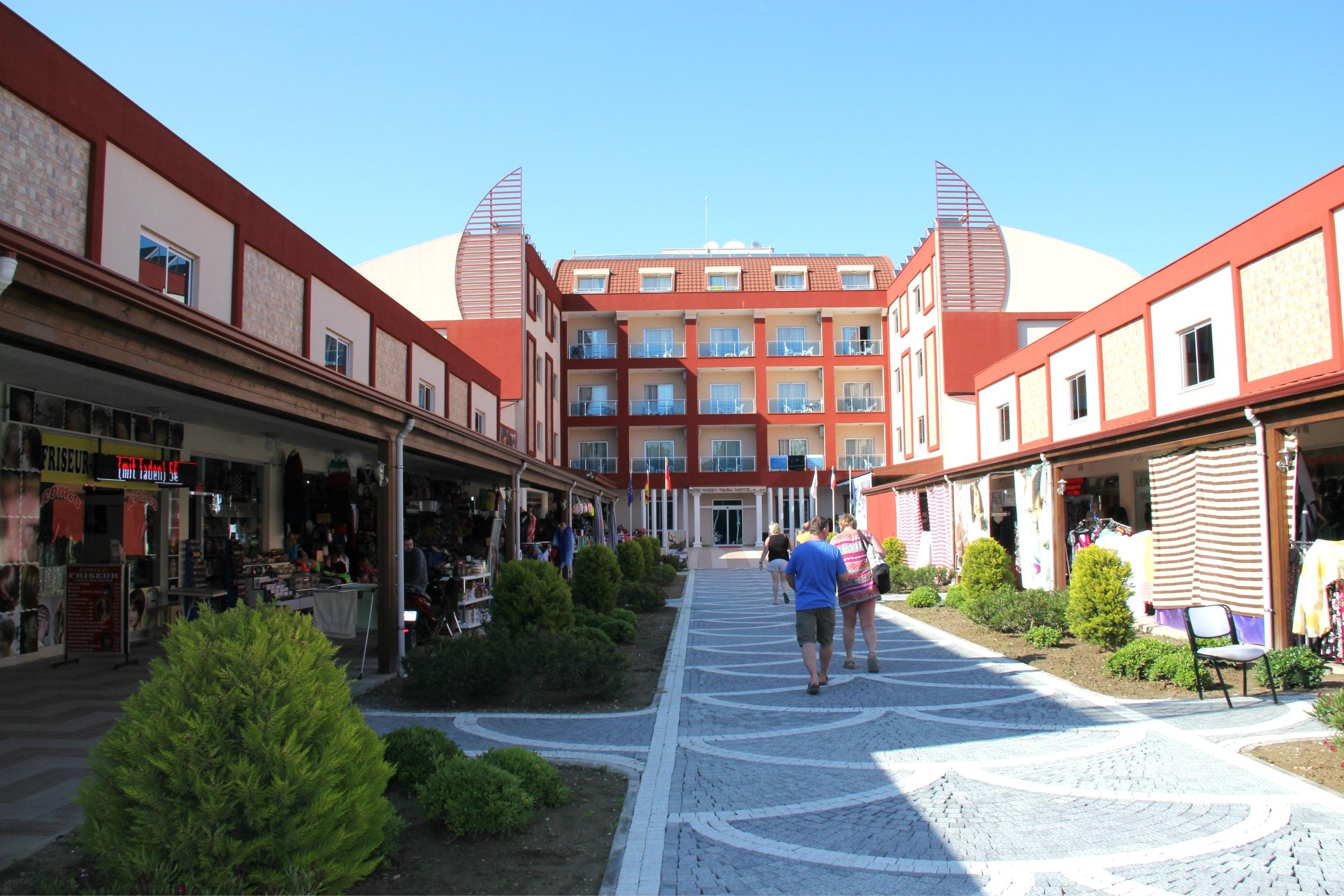 Side West Park Hotel Buitenkant foto
